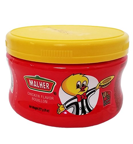 Malher Chicken Bouillon 8 oz - Consome de Pollo (Pack of 6)
