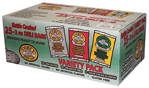 Dirty Potato Chips Kettle Potato Chips, 2 oz., 25 Count