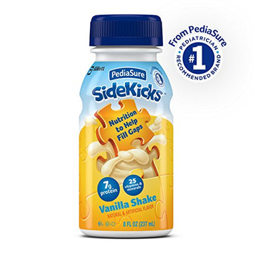 PediaSure SideKicks Vanilla Shakes, 8 oz, 24 Count