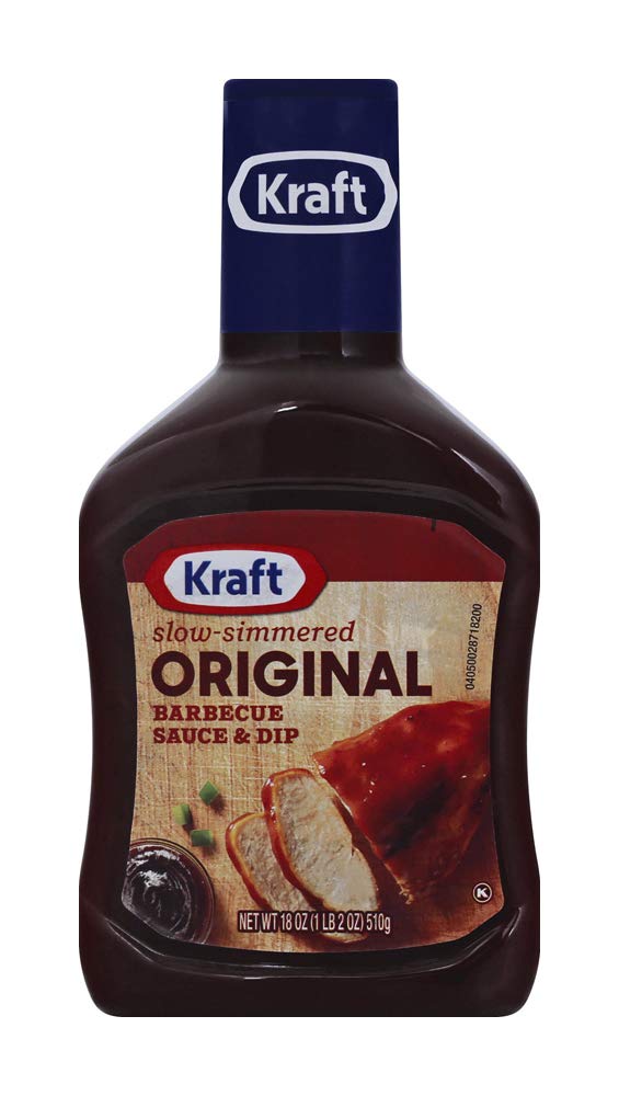 Kraft Original Slow-Simmered BBQ Barbecue Sauce (18 oz Bottle)