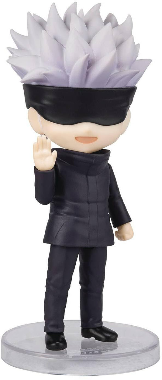 TAMASHII NATIONS - Jujutsu Kaisen - Satoru Gojo, Bandai Spirits Figuarts mini Action Figure, 3.5 Inch