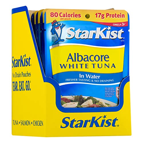 StarKist Albacore White Tuna in Water - 2.6 oz Pouch (Pack of 12)