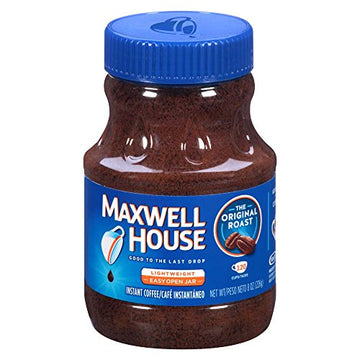 Maxwell House Original Blend Instant Coffee, Medium Roast, 8 Ounce Jar (Pack of 3)