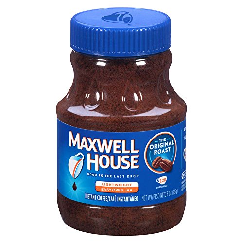 Maxwell House Original Blend Instant Coffee, Medium Roast, 8 Ounce Jar (Pack of 3)