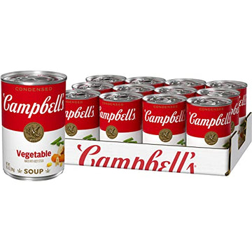 Campbell’s Condensed Vegetable Soup, 10.5 Ounce Can (Pack of 12)