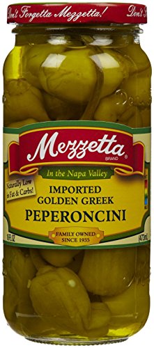 Mezzetta Golden Greek Peperoncini Peppers, 16 oz