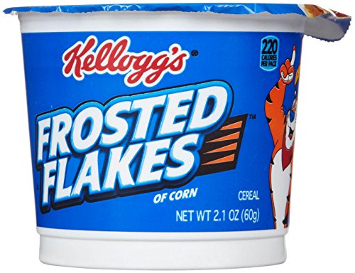 Kellogg's Frosted Flakes Cereal-in-a-Cup, 12 pk