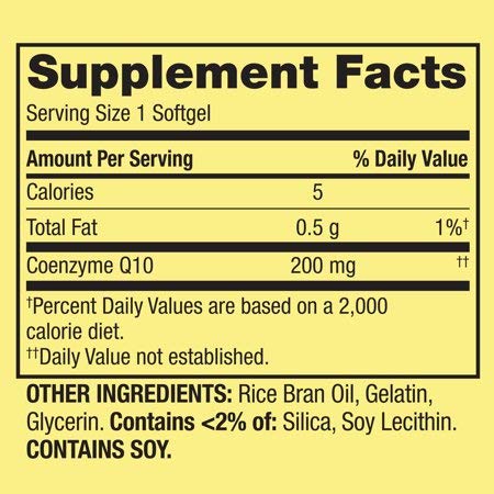 Evaxo CoQ10 Rapid Release Softgels, 200 mg, 3 pk. / 30 Ct