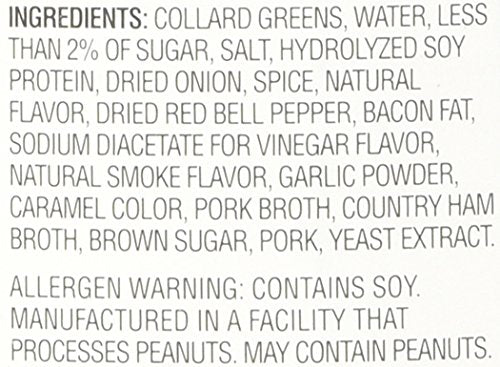 Glory Foods Seasoned Collard Greens, 27-Ounce (Pack of 6)