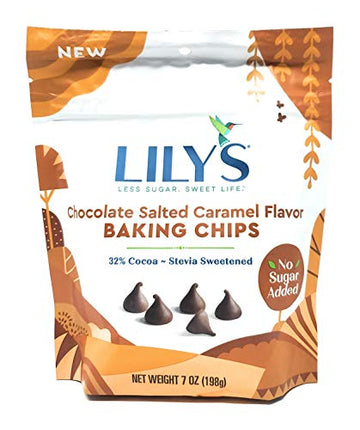 Chocolate Salted Caramel Flavor Baking Chips