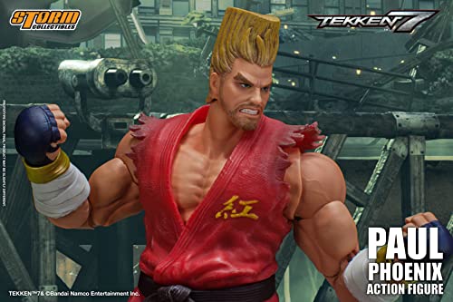 Storm Collectibles - Tekken 7 - Paul Phoenix, 1/12 Action Figure