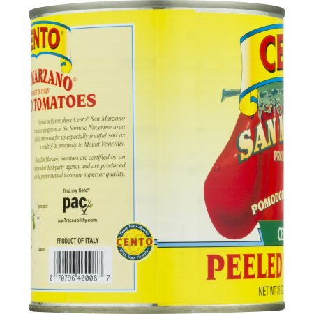 PACK OF 8 - Cento San Marzano Certified Peeled Tomatoes, 28.0 OZ