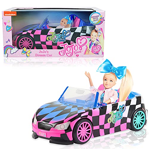 JoJo Siwa JoJo’s Dream Car, Kids Toys for Ages 3 Up by Just Play