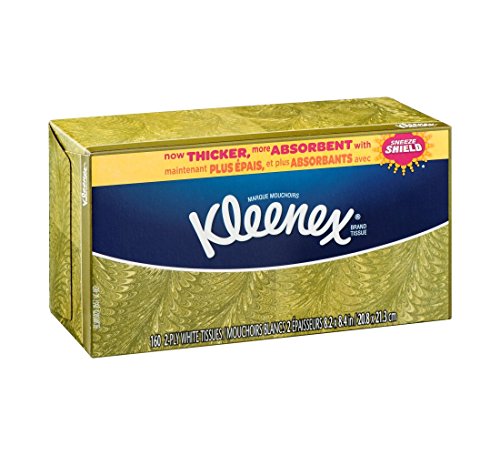 Kleenex 2-Ply White Facial Tissues 160 ct (Pack of 24)