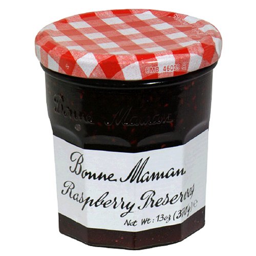 Bonne Maman Raspberry Preserves, 13-Ounce Jars (Pack of 6)