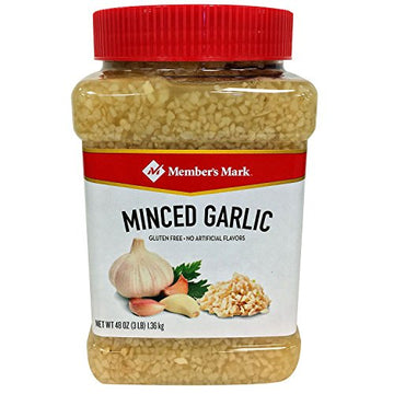 Member's Mark Minced Garlic, 48 Ounce