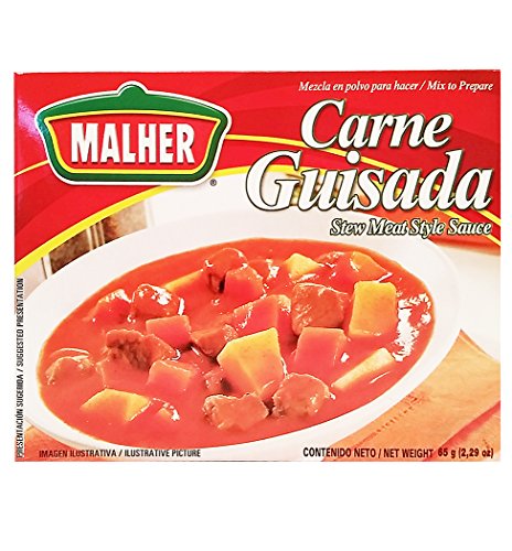 Malher Stewed Meat Mix 2.29 oz - Carne Guisada