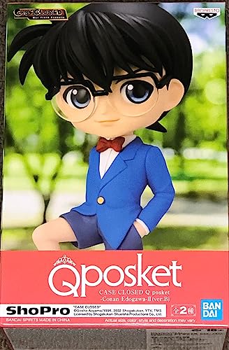 Banpresto - Case Closed - Conan Edogawa Q posket Version B Statue