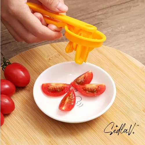 SEDLAV Tomato Slicer Cutter –slicing gadget – vegetable slicer - Kitchen tool - Effortless Kitchen Slicing for Perfect Fruits and Veggies