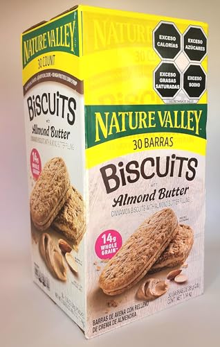 Nature Valley Nature Valley Almond Butter Breakfast Biscuit (30 X 1.35 Ounce )Total Net Wt (40.5 Ounce ),