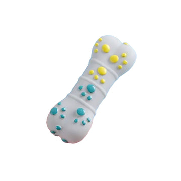 SEDLAV Dog Chewing Toy - Durable TPR Bone-Shaped Dog Toy for Teeth Grinding & Cleaning - Odontopathy Preventive Dog Bone Toy - Easy to Clean - Size 2 * 5.5'' - Guaranteed Long-Lasting & Harmles