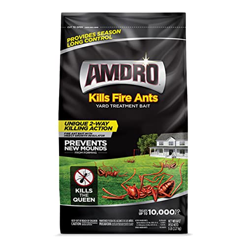 Amdro Yard Treatment Bait Kills Fire Ants Granules 5 Pounds