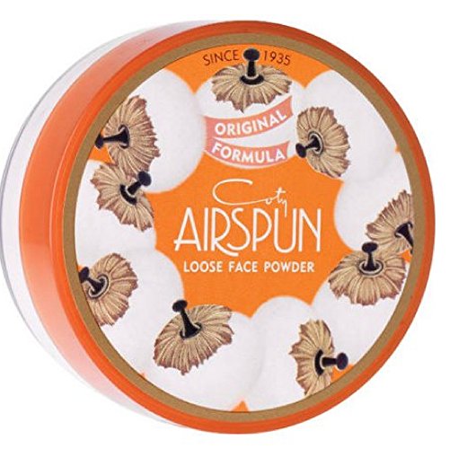 Coty AirSpun Loose Face Powder 070-24 Translucent, 2.3 oz ( Pack of 7)