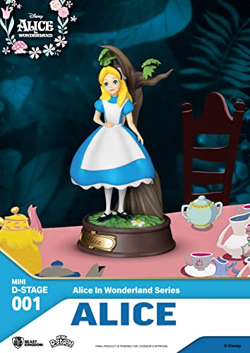 Beast Kingdom Alice in Wonderland: Alice Mini D-Stage 001, Multicolor