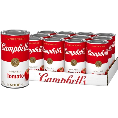 Campbell's Condensed Tomato Soup, 23.2 Ounce Can (Pack of 12)