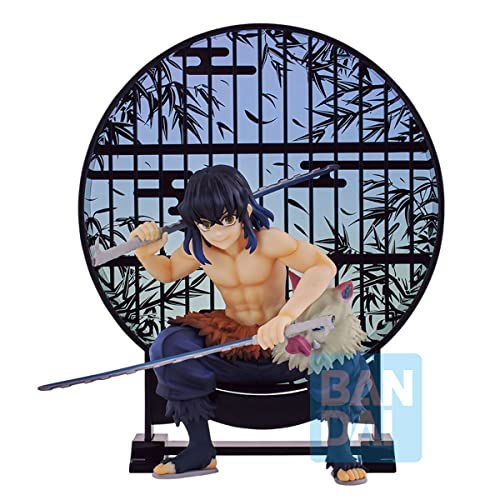 Bandai Spirits Ichibansho Ichiban - Demon Slayer: Kimetsu no Yaiba - Inosuke Hashibira (Demon Slayer's Resolution The Third), Figure 7.5 inch