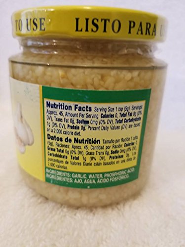 Goya, Minced Garlic - 8 Ounce. jar, 12 per case