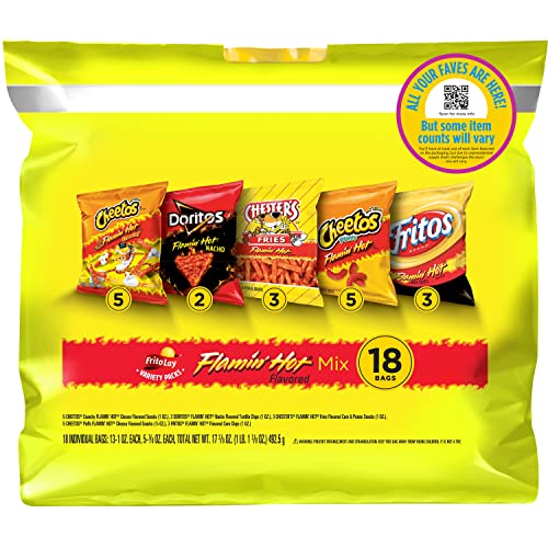 Flamin' Hot Mix Variety Pack, (18 Pack)
