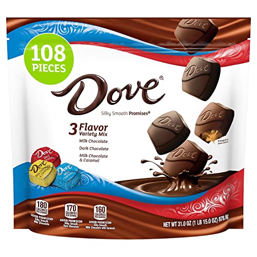 Dove Promises Assorted Milk & Dark Chocolate Candy (31 oz., 108 ct.)