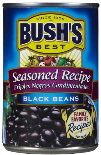 Bush's Black Beans, 15 oz (Pack of 12)