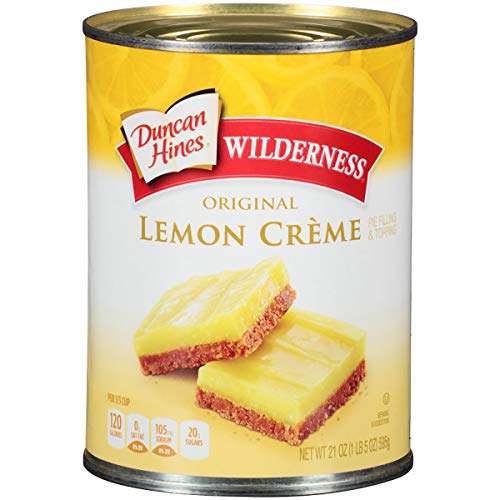 Duncan Hines Wilderness Original Lemon Creme Pie Filling & Topping, 21 oz