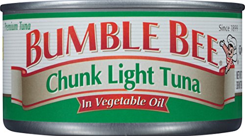 Bumble Bee Chunk Light Tuna in Oil, 12-Ounce Cans (Pack of 8)