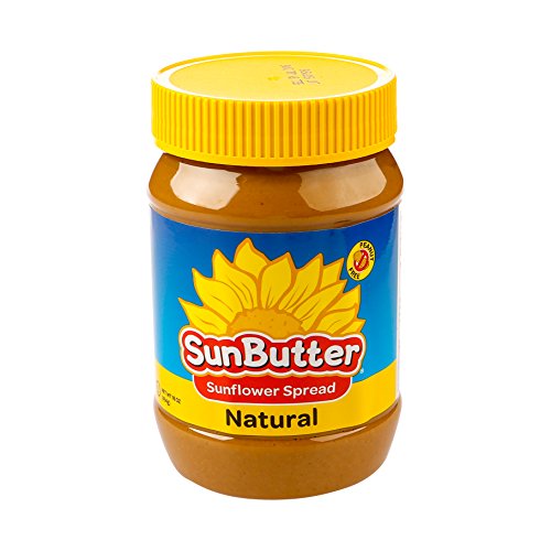 SunButter Natural Sunflower Seed Spread, 16-Ounce Plastic Jars (Pack of 6) ( Value Bulk Multi-pack)
