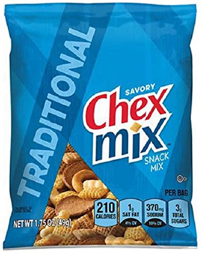 Tradiitional Tradiitional Savory Chex Mix Snack Mix (42 X 1.75 Ounce )Total Net Wt (73.5 Ounce ),, ()