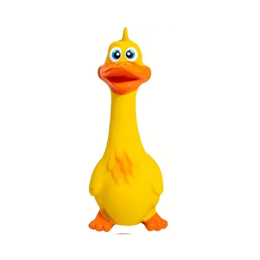 SEDLAV Screaming Squeaky Chicken Toy - Durable Latex Rubber Interactive Pet Toy, Great Decompressive Vent Toy for Kids, Adults, Dogs - Dog Squeaky Toy Enhancing Pet Interaction