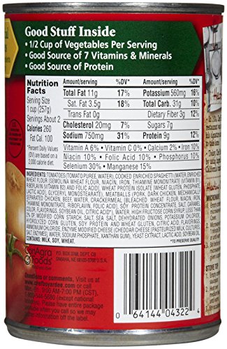 Chef Boyardee Spaghetti & Meat Balls - 14.5 oz