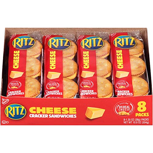 NABS SS SAND RITZ W/CHEESE - BOX/8 - Pack of 3