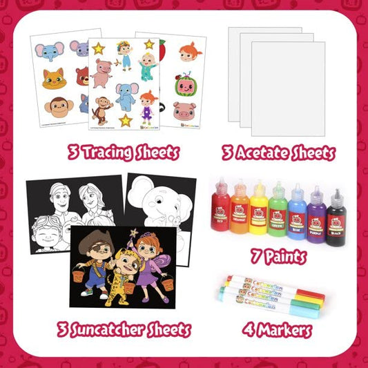 Cocomelon Window Art Kit