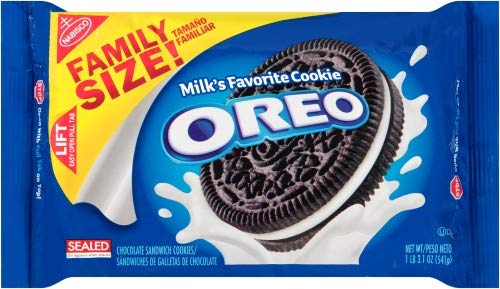 Oreo Chocolate Sandwich Cookies Family Size (Pack of 6)
