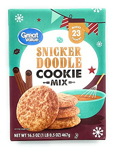 Holiday Snicker Doodle Cookie Mix, 2pk, 33 oz
