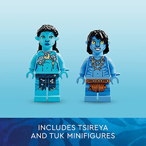 LEGO Avatar Ilu Discovery 75575, The Way of Water Movie Building Toy Ocean Set, Animal-Like Underwater Creature Figure, Collectible Display Idea for Kids and Movie Fans