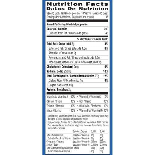Pop Tarts Frosted Chocolate Fudge 32 Count Pastries, 58.6 Oz (3 Lb 10.6 Oz)