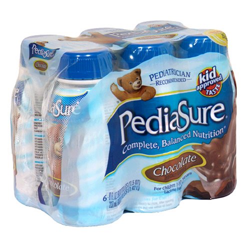 Pediasure Grow & Gain Nutrition Shake for Kids, Chocolate, 8 fl oz (Pack of 24)