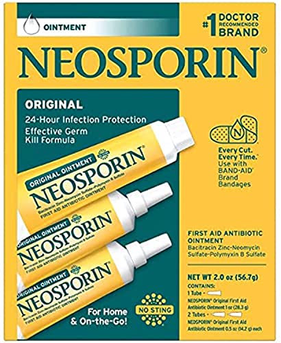 Neosporin Original Ointment First Aid Antibiotic Treatment 3 Pack Value Pack … (Value Pack)
