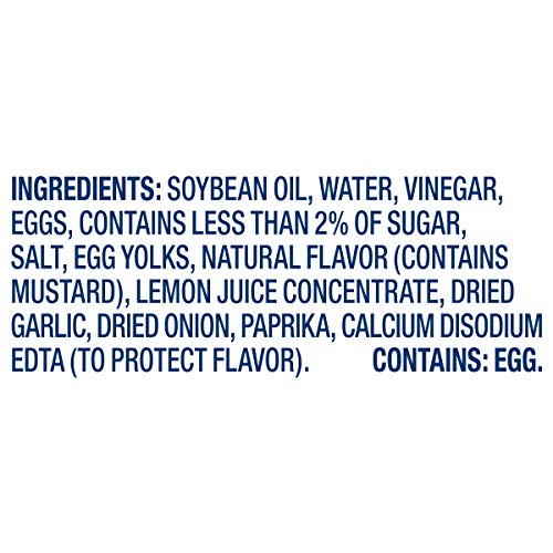 Kraft Real Mayo Creamy & Smooth Mayonnaise Classic Spreadable Condiment for Sandwiches Salads and Dips Made with Cage-Free Eggs for a Keto and Low Carb Lifestyle 48 fl oz Jar