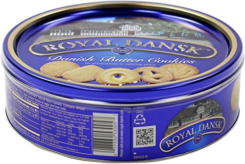 Royal Dansk Danish Butter Cookies, 12 Ounce Tins